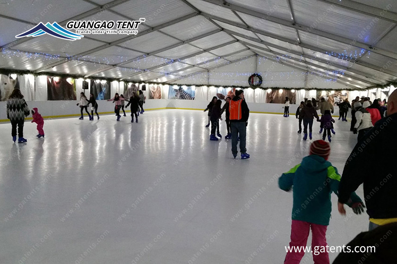 Ice rink tent